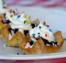 Cinnamon Cheesecake Sundaes