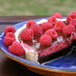 Raspberry Truffle Tart