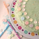 Sweet Tart and Pixie Stix Cake