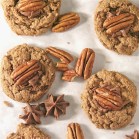 Caramel Pecan Cookies