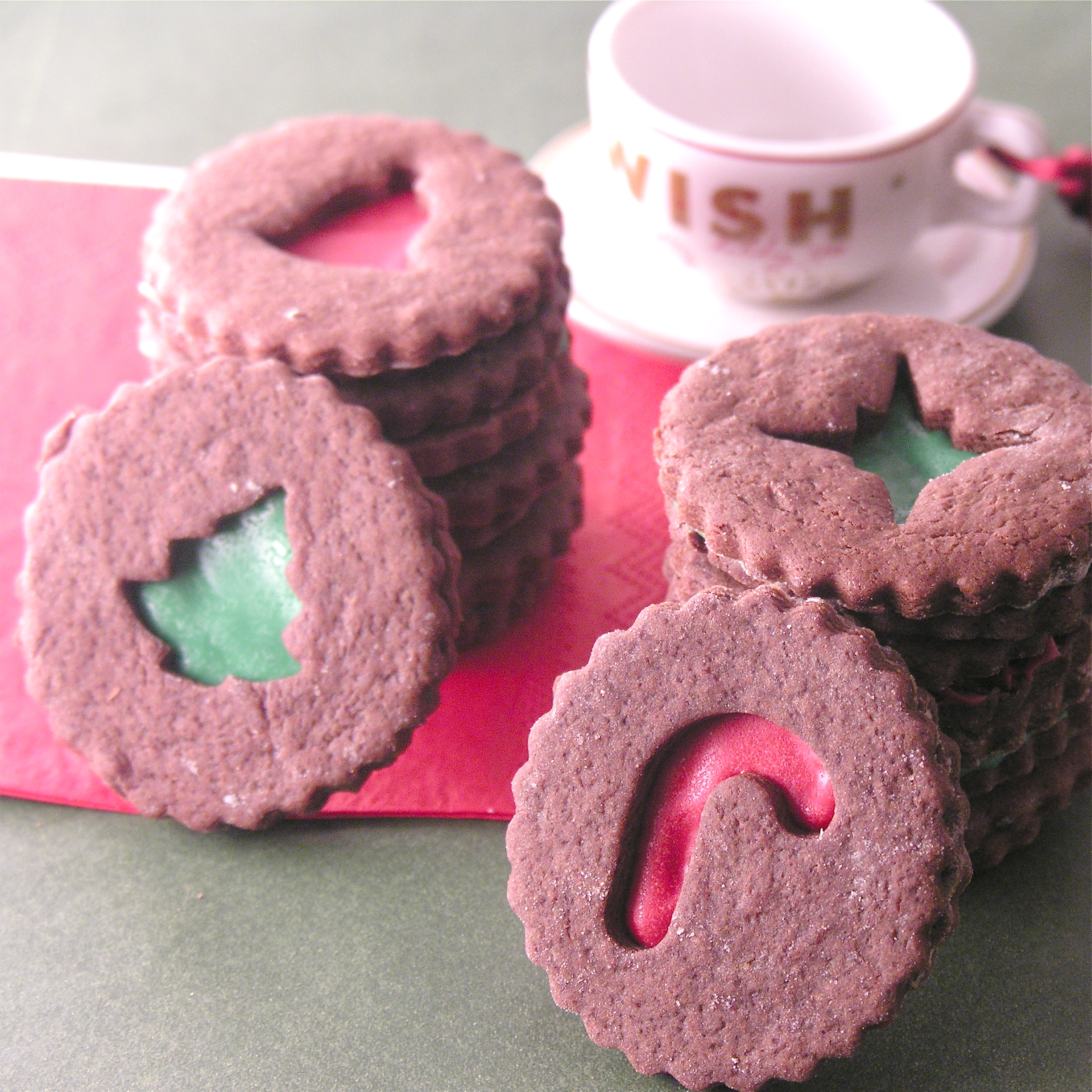 Linzer Christmas Cookies