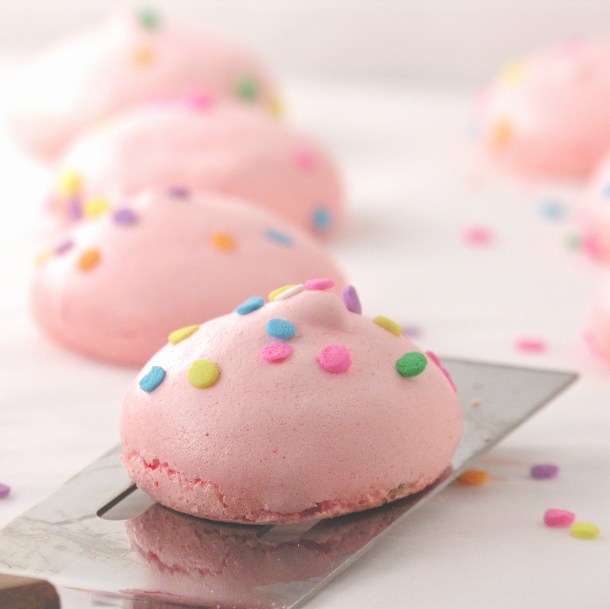 Raspberry Confetti Kisses