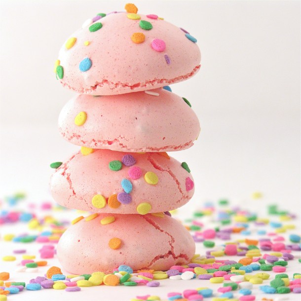 Raspberry Confetti Kisses