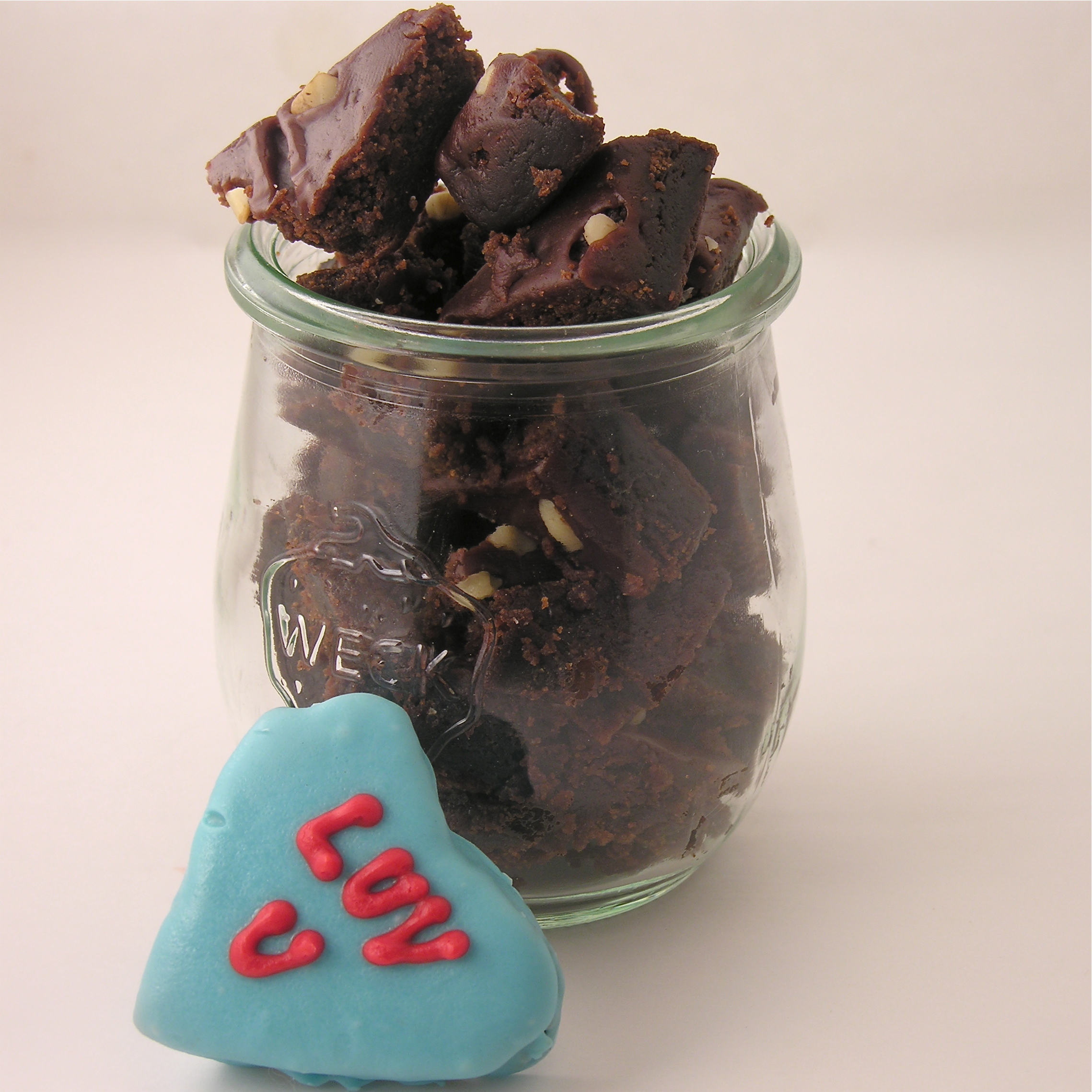 extra brownie bits-- no problem!