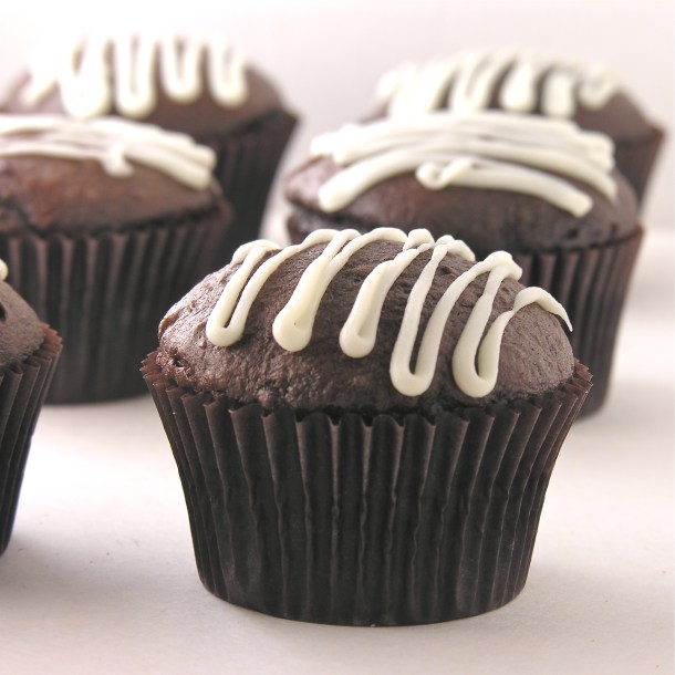 Chocolate lava cupcakes!