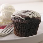 Chocolate molten lava cupcakes