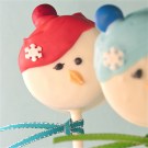 Snowman Oreo Pops