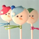 Snowman Oreo Pops