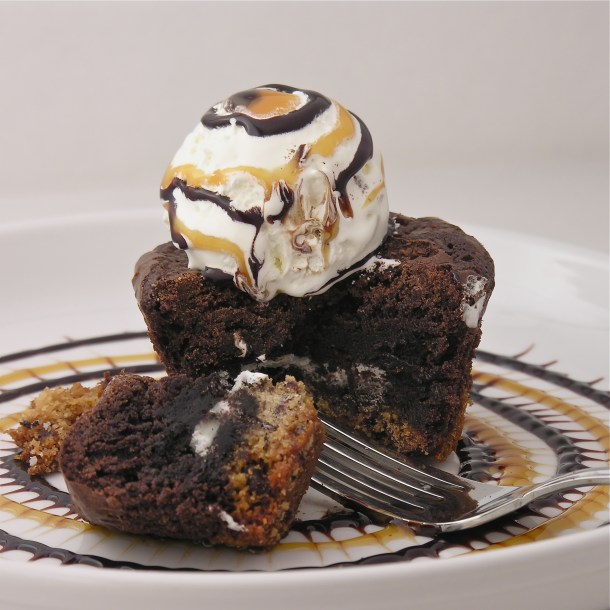 Brownie Oreo Cookie Cup2