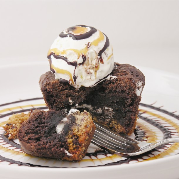 Brownie Oreo Cookie Cup2
