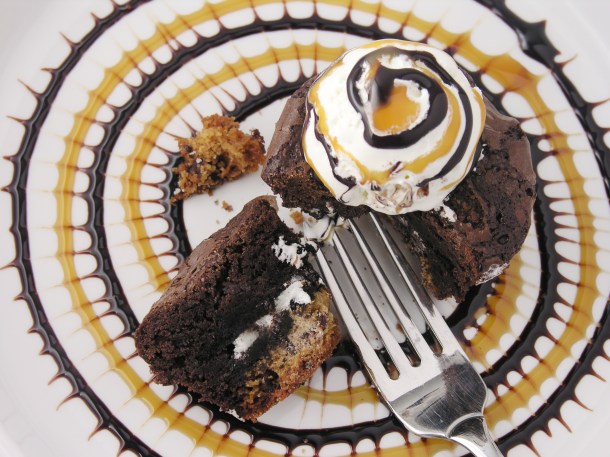 Brownie Oreo Cookie Cup3