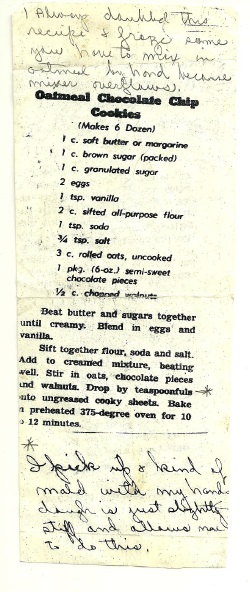 oatmeal recipe