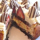 Chocolate Covered Strawberry Cheesecake