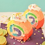 Rainbow Cake Roll