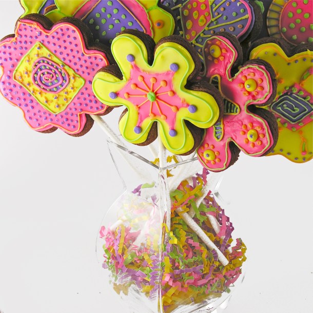 Fun chocolate cookie cut-outs