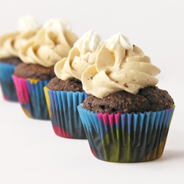 Mocha Cupcakes with Buttercream