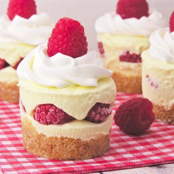 Raspberry Lemon Cream Cups!!!