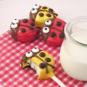 Ladybug Oreo Pops!