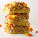 Candy Corn Peanut Bars!!