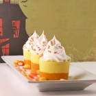 Frosty Candy Corn Dessert!