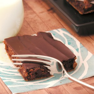 Ganache Brownies !!
