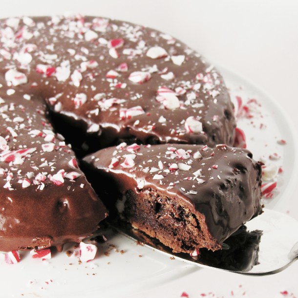 Peppermint Brownie Cake!!