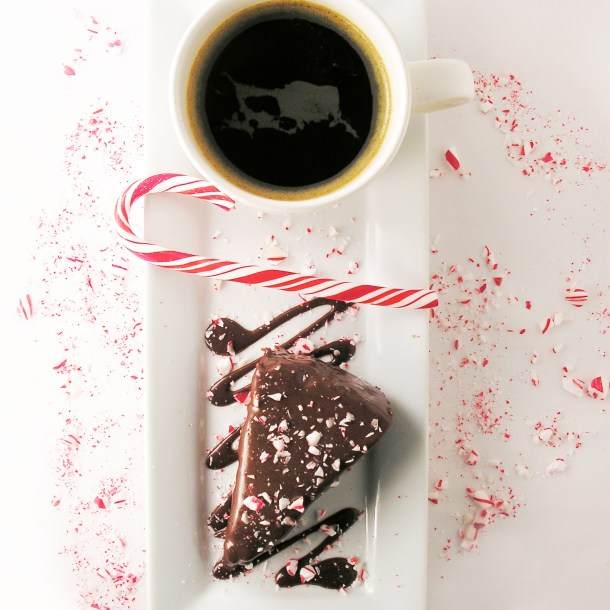 Peppermint Brownie Cake