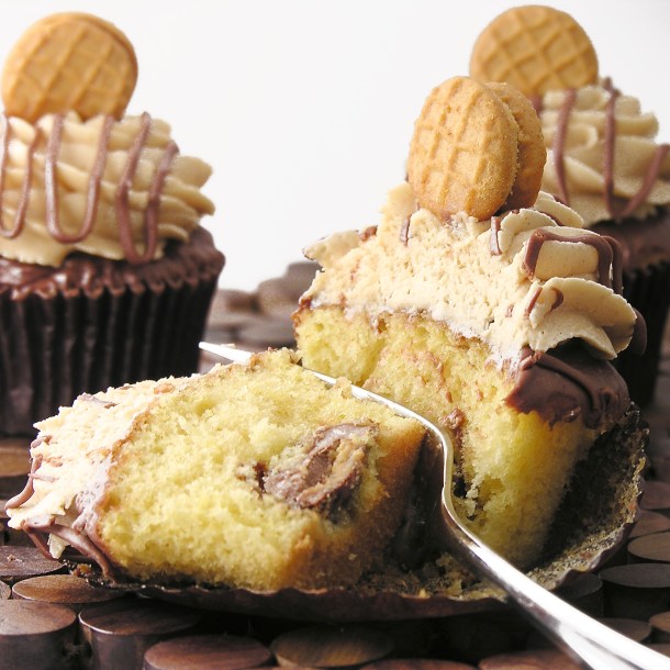 Peanut Butter Cupcakes!!
