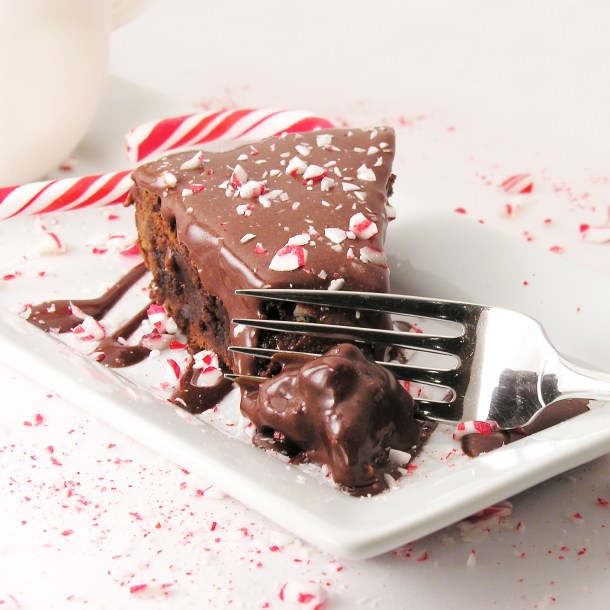 Peppermint Brownie Cake!!!