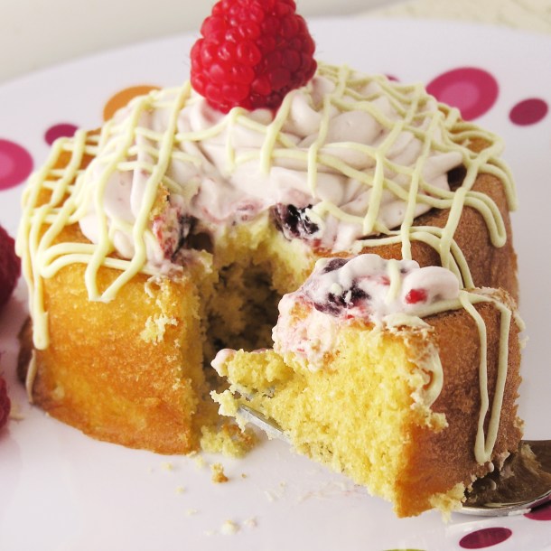 Raspberry Lemon drop cakes!!!!