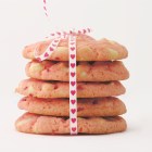White Chocolate Strawberry Cookies!!