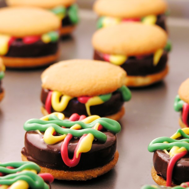 Hamburger Cookies!!!
