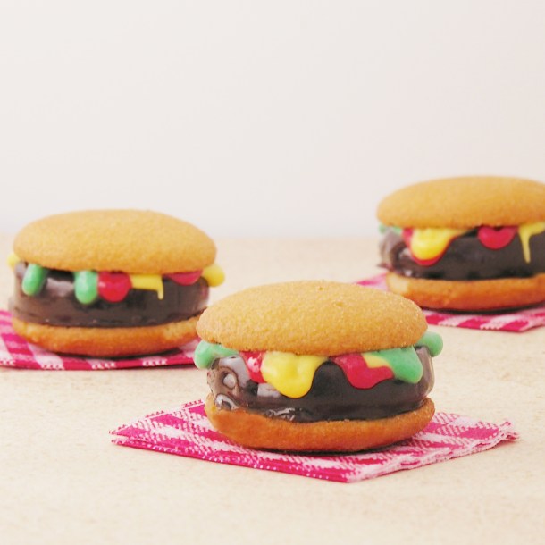 Hamburger Cookies!!!!