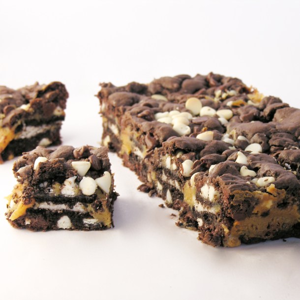 Caramel Oreo Brownie Bars!!!