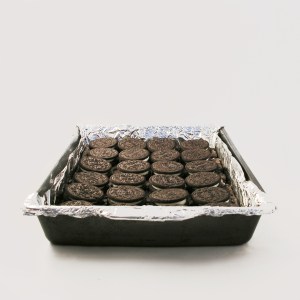 Oreo Caramel Brownies