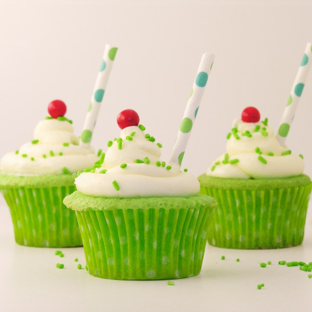 Lime Soda Cupcakes!!