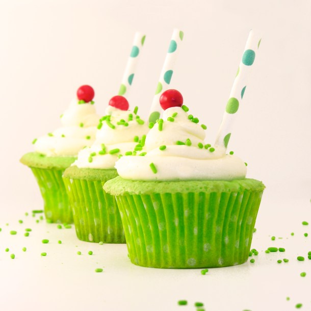 Lime Soda Cupcakes!!