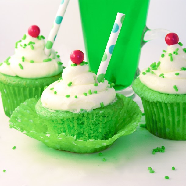 Lime Soda Cupcakes!!!!