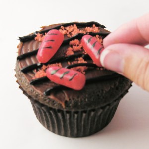 BBQ Hotdog Cupcakes!!!