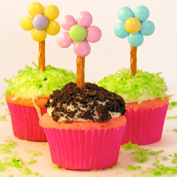 Flower Pot Cupcakes!!!