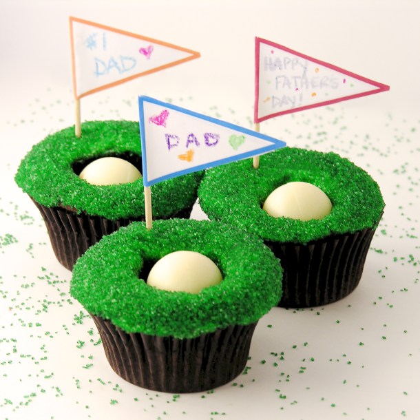 Golf Cupcakes!!!!