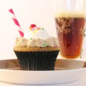 Root Beer Float Cupcakes!!!!