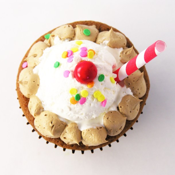 Root Beer Float Cupcakes!!!