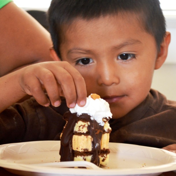 Butterscotch Ice Cream Towers!!