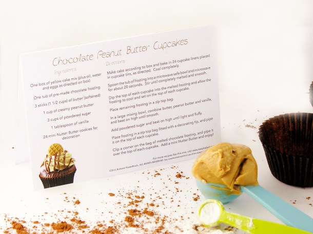 Chocolate Peanut Butter Cupcakes