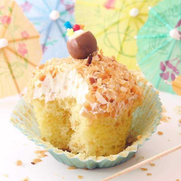 Pina Colada Cupcakes!
