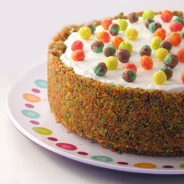 Kool Aid Pie with Cereal Crust!