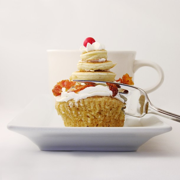 Pancake and Bacon Cupcakes!