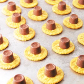 Caramel Rolo Ritz Cookies