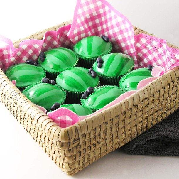 Watermelon Cupcakes